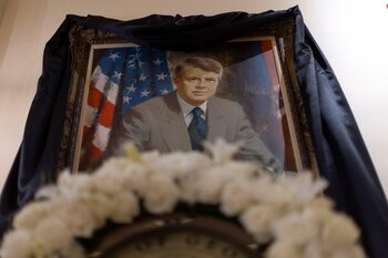 El ataúd de Jimmy Carter