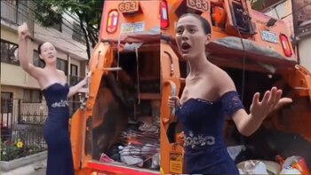 La particular forma en la