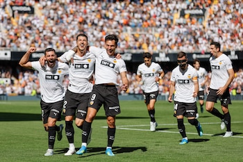 Valencia y Celta de Vigo