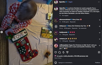 Lily Collins compartió su primera