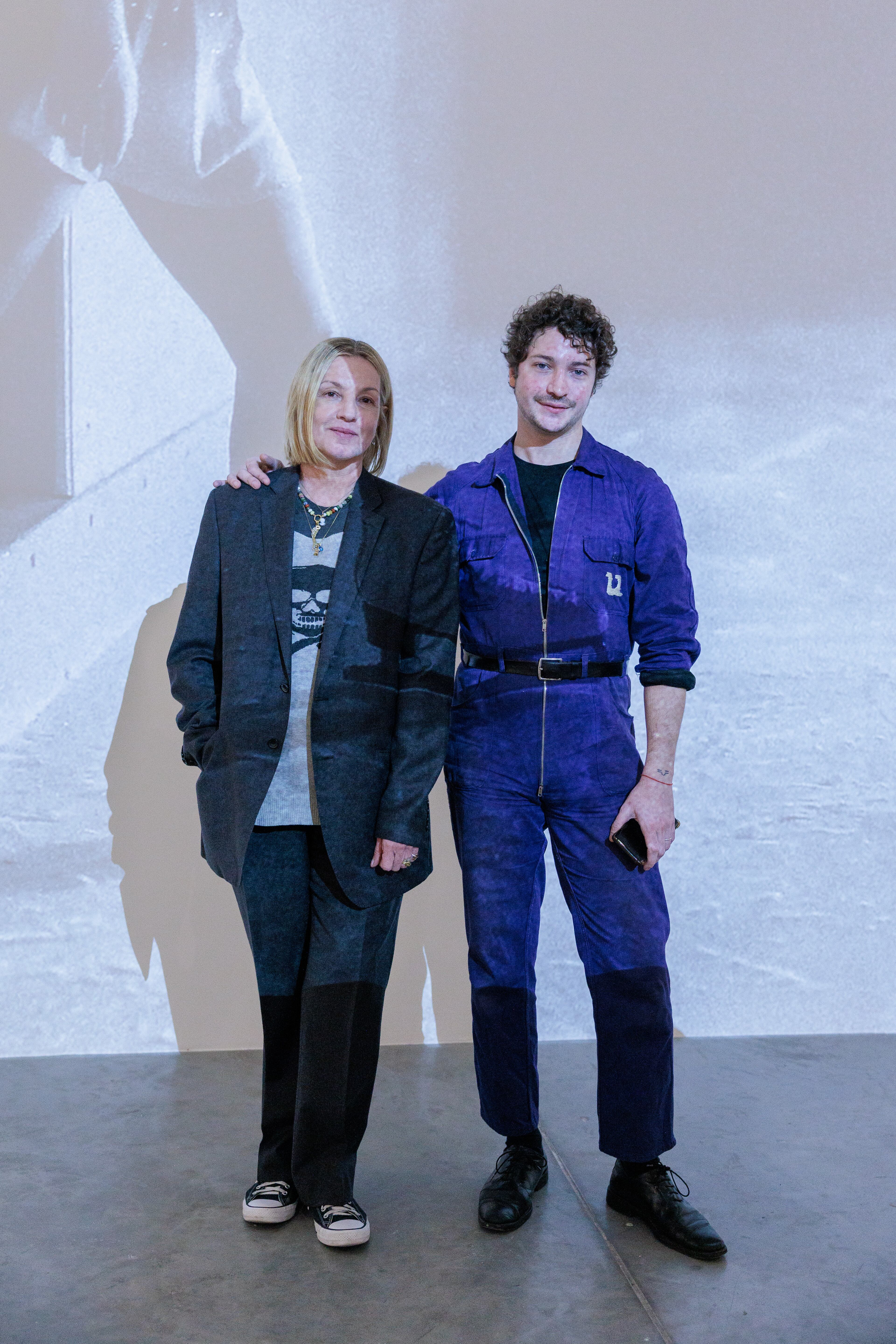 Los galeristas Paola Iorio y Wenceslao Campomar