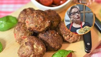 Adoración, abuela cocinera: “Para hacer una masa de albóndigas deliciosa, le echo jamón picado, pan de molde remojado en leche y un poco de limón”