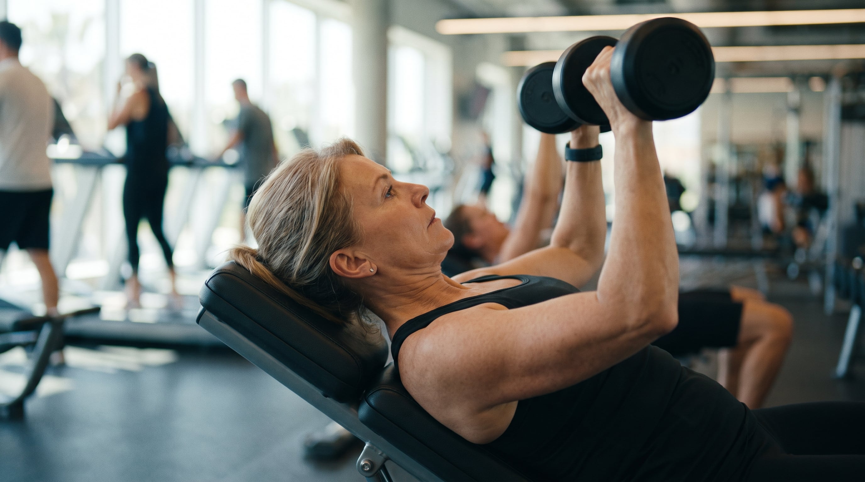 La masa muscular es un factor central para sostener la tasa metabólica y el entrenamiento de fuerza reduce el riesgo de obesidad (Imagen Ilustrativa Infobae)