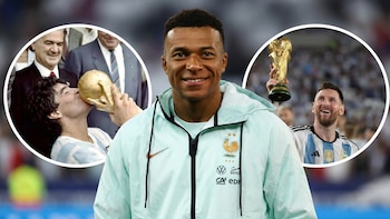 Mbappé armó su ranking de los mejores jugadores de los Mundiales: dónde ubicó a Messi y Maradona