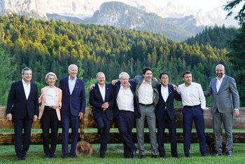 Los líderes del G7 se