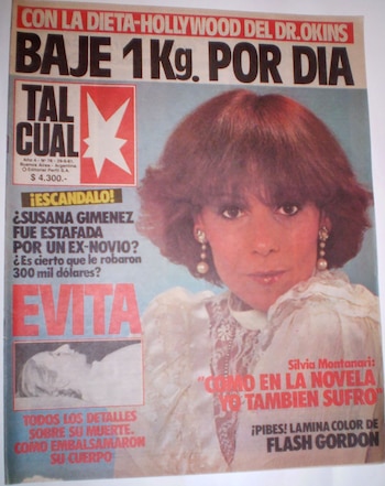 Silvia Montanari, tapa de revista