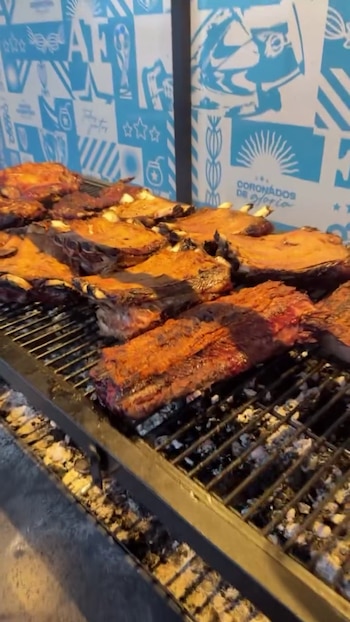 La intimidad de un nuevo asado en la concentración de la Selección