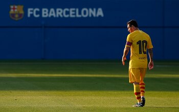 Lionel Messi en el último