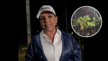 Beryl impactó a las 05:05