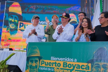 El presidente Gustavo Petro destacó el desempeño de su actual equipo de trabajo, aunque reconoció que se ha equivocado en ciertos nombramientos - crédito Ovidio González/Flickr/Presidencia