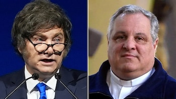 Gesto a la Iglesia: Milei