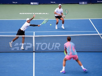 Arévalo y Pavic avanzaron a la final de Montreal sin ceder sets en todo el torneo canadiense. (Imagen retomada de las redes sociales de Marcelo Arevalo)
