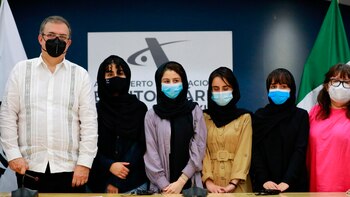 “Las soñadoras afganas” refugiadas en