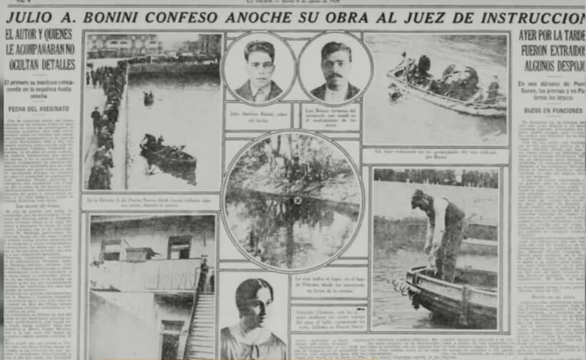 El casamiento de Bonini con Luisa Moneta se realizó bajo custodia y fue autorizado especialmente mientras el acusado permanecía en prisión (Infobae en Vivo)