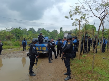 Guatemala reforzó la frontera con Honduras tras ataques armados que dejaron más de una decena de muertos en territorio hondureño. (Cortesía: PNC de Guatemala)