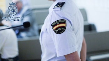 Policía Nacional de España.