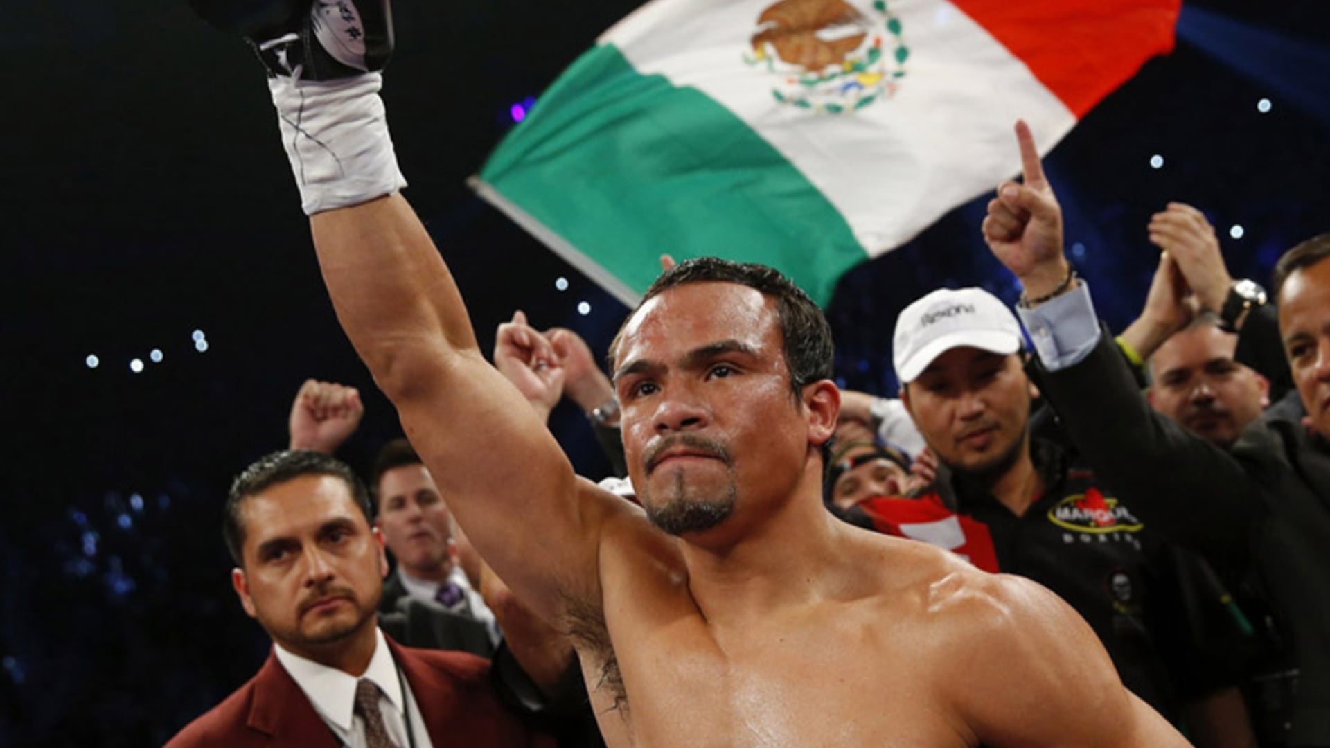 Juan Manuel Márquez y Cuauhtémoc Blanco destrozan carrera de Canelo Álvarez: pelea con “puro flancito” (Foto: Twitter@RaulMunozMX)