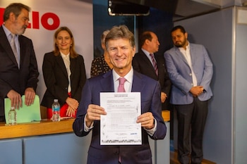 Enrique De la Madrid presentó