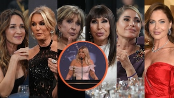 Enojos, ironías y sorpresas: las reacciones de las famosas al Martín Fierro a Wanda Nara como mejor conductora