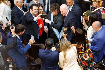 Momento selfie, al final del