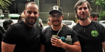 Pablo González (izq.) y Gastón