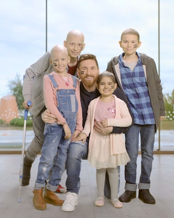 Las donaciones de Lionel Messi al hospital Sant Joan de Déu