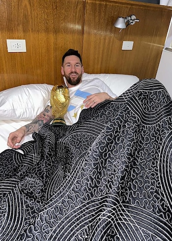 El capitán de Argentina, recién