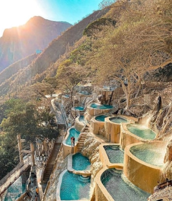 Grutas de Tolantongo, en Hidalgo