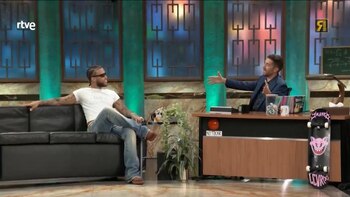 Jhayco y David Broncano en