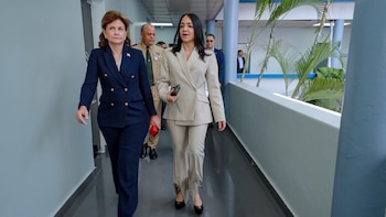 La cita convocó a los titulares de Interior, Migración y la Policía Nacional, además de representantes del 911 y fiscales de distintas jurisdicciones. Raquel Peña presidió el encuentro y fijó las acciones prioritarias para los próximos días. (Foto cortesía Vicepresidencia)