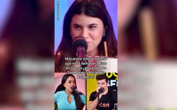 Macarena Vélez deja en claro