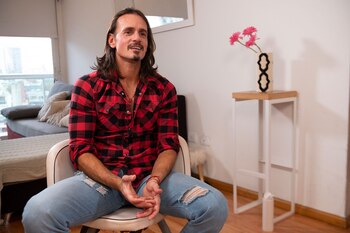 Christian Sancho, con Teleshow (Gastón