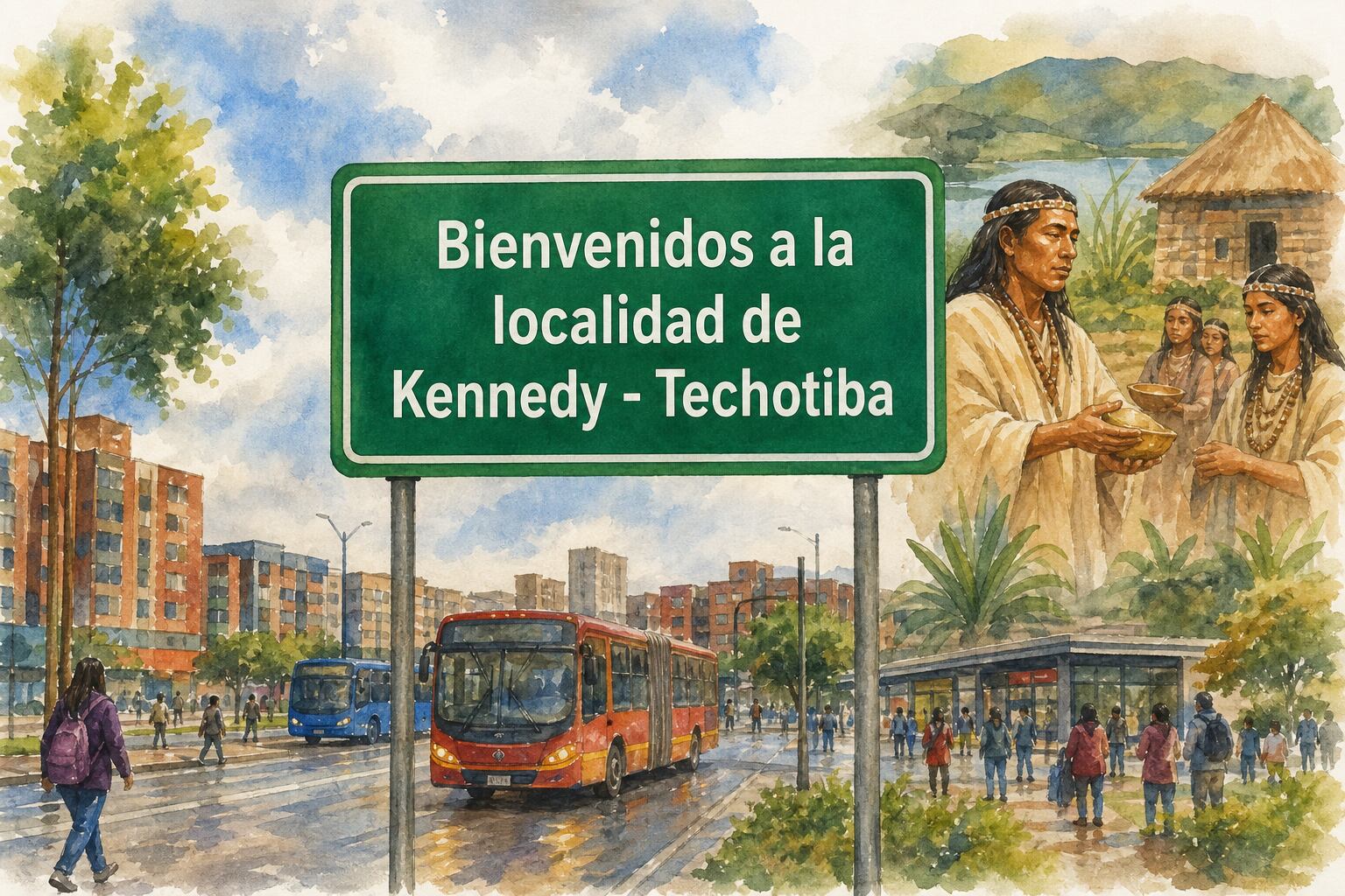Propuesta para renombrar la localidad de Kennedy como Kennedy - Techotiba