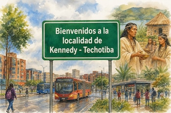 El Proyecto de Acuerdo 737 de 2026 propone que la localidad de Kennedy en Bogotá pase a llamarse oficialmente Kennedy - Techotiba - crédito Imagen Ilustrativa Infobae