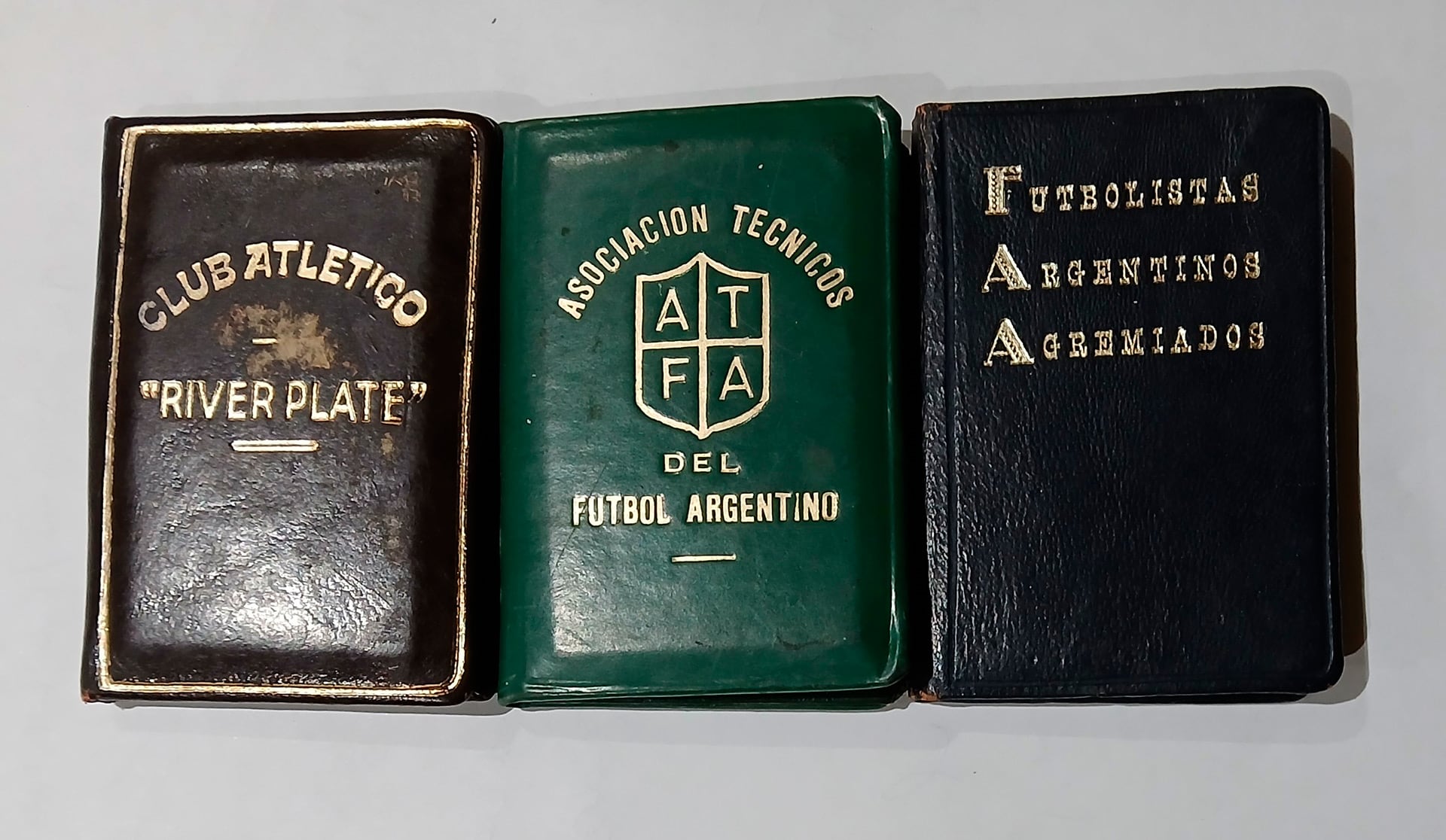 Carnets de River, como Técnico de la AFA y de Futbolistas Argentinos Agremiados