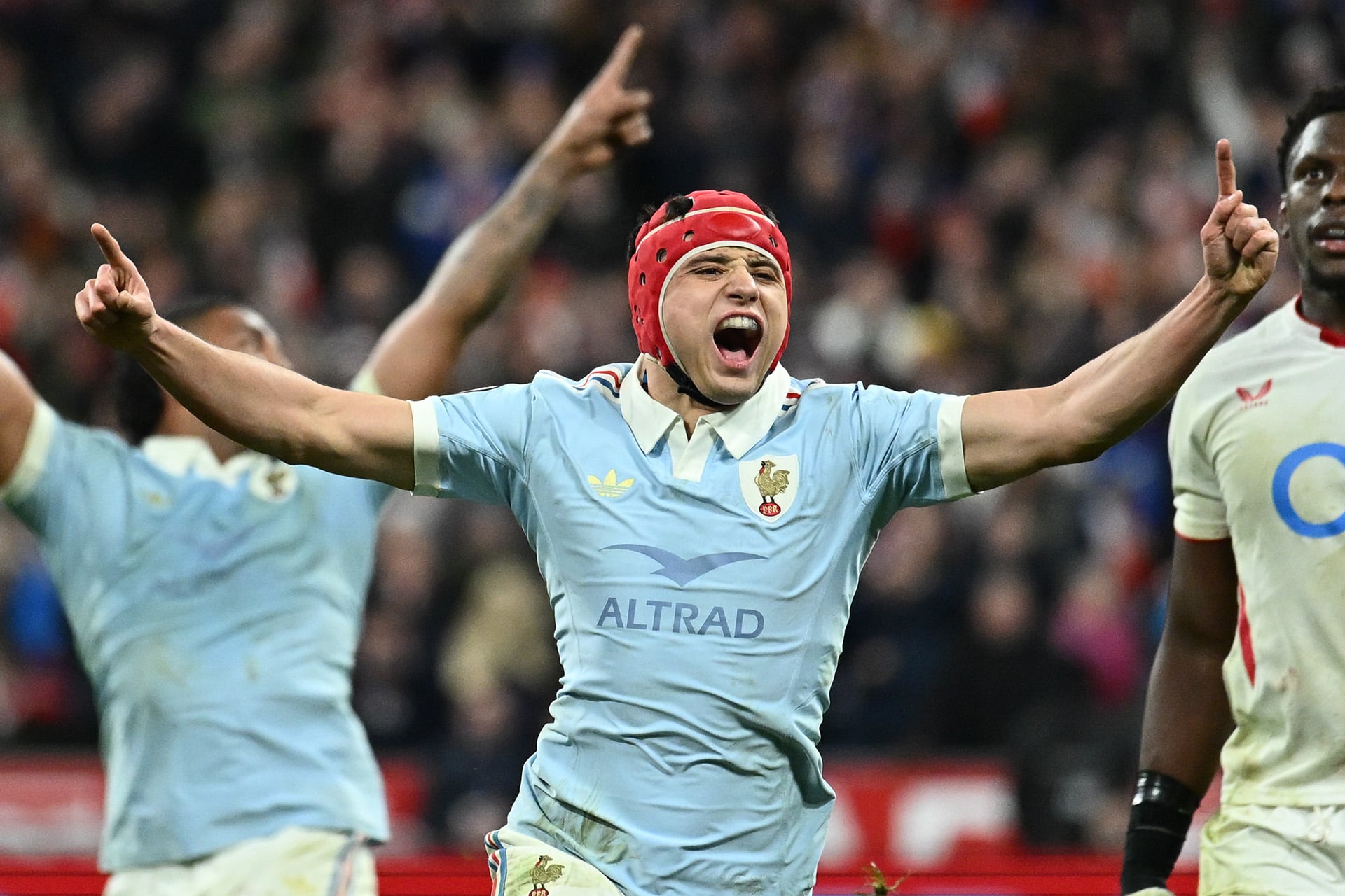 Louis Bielle-Biarrey es uno de los jugadores más destacados de Francia (Reuters)