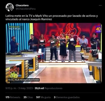 Mark Vito en Latina TV