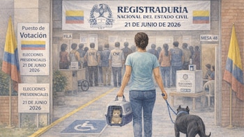 Elecciones presidenciales del 21 de junio de 2026: ¿Se puede llevar mascota al puesto de votación?, esto dijo la Registraduría Nacional