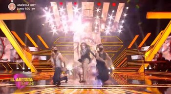 Milett Figueroa sufrió caída en