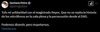 El presidente Petro remarcó la