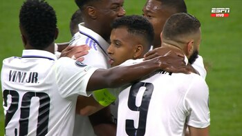 Rodrygo abrió el marcador y