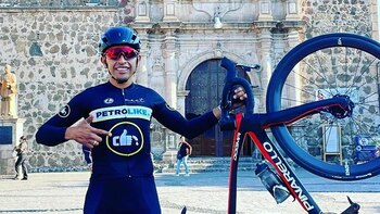 El experimentado ciclista Miguel Ángel