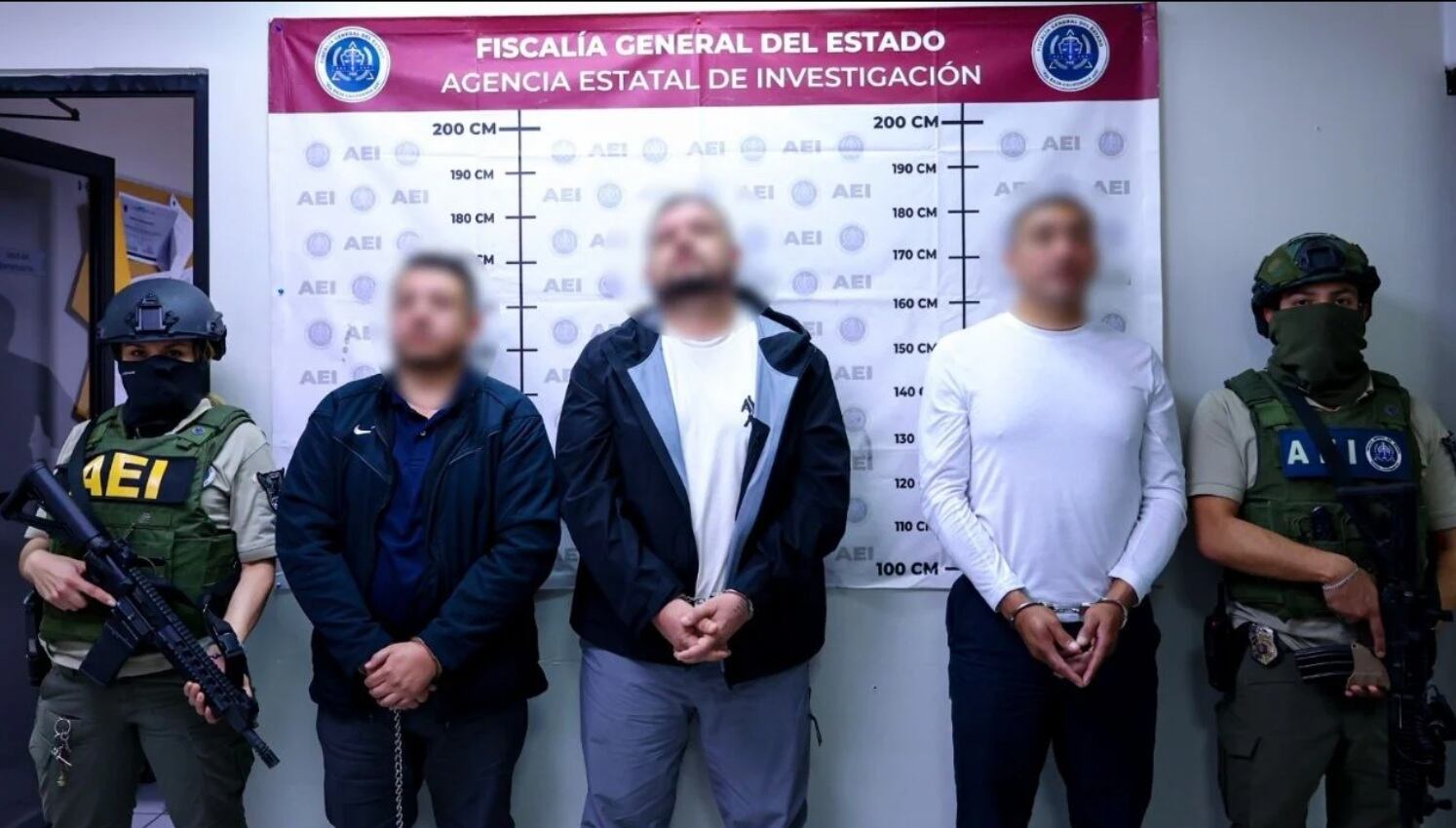 Los policías son acusados de desaparición forzada. (Fiscalía de Baja California)