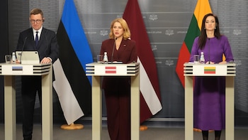 Letonia, Estonia y Lituania piden a la OTAN "acelerar" las capacidades antidron tras las últimas incursiones