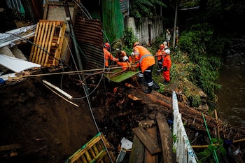 Bomberos de El Salvador, lluvias, San Salvador,