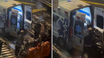 Ambulancia en Bogotá sirvió como