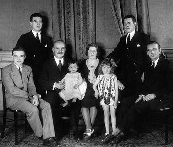 La familia Walsh, 1930 (Fundación