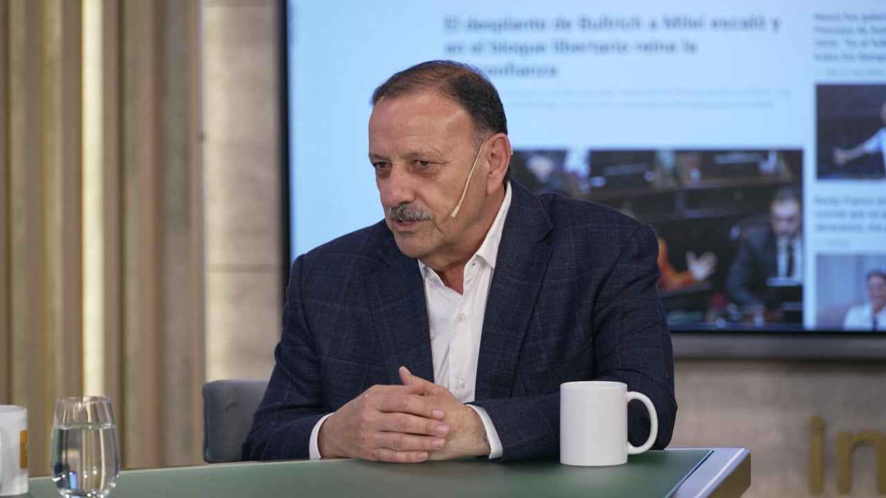 Ricardo Quintela habla en el estudio de Infobae