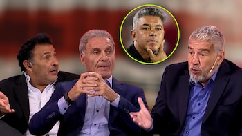 El fuerte cruce entre Ruggeri,