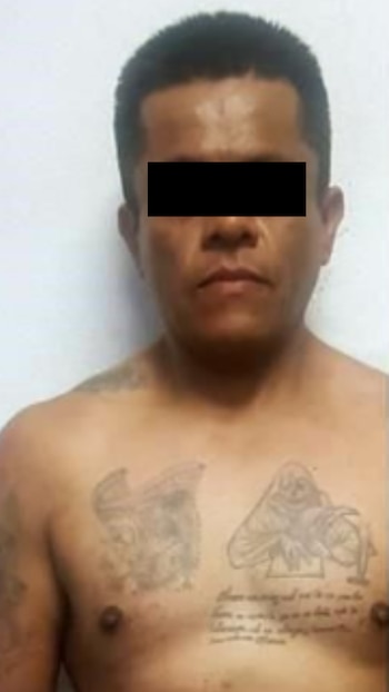 "El Pary" tras su detención en 2019. Crédito: Redes Sociales